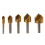 5PCS Countersink Power Drill Bit Set for Wood and Metal Hole Making 1