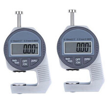 2X Digital Tjockleksmätare 0,01 mm Elektronisk Mikrometer för Pappersduk Tunn Metall