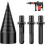 42mm Tapered Wood Splitting Drill Bit Durable Screw Cone Grinding Tool 3 Handles 1