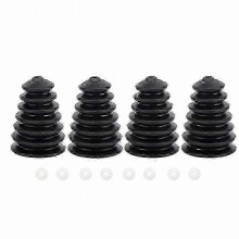 4er-Pack Gummistaubkappen für 6-16 mm Bohrer, Handwerkzeugset, flexibles Zubehör für Elektrohämmer