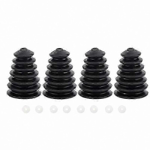 4-Pack Rubber Dust Covers for 6-16mm Drill Bits Hand Tool Set Flexible Electric Hammer Accessory