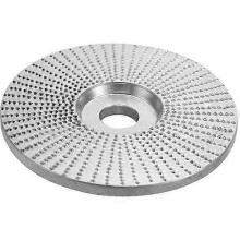 Tarcza szlifierska kątowa do drewna z powłoką z węglika wolframu, 4" tarcza, otwór 5/8", szlifowanie, rzeźbienie, kształtowanie