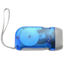 Lampe torche LED auto-alimentée à pression manuelle, mini lampe d'urgence domestique 25-26