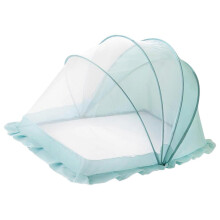 Breathable Fabric Pet Mosquito Net Mesh Tent for Indoor Outdoor Use Density Blue