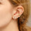 Titanium Earrings for Women and Men 20G Flat Back Studs and 2