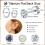 Titanium Earrings for Women and Men 20G Flat Back Studs and 5