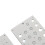 Nut and Bolt Thread Checker Set 38 Pcs Metric and Inch 7