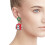 Holiday Dangle Earrings Santa Reindeer Snowflake 6