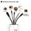 Waterproof Controller KT15A for 250W Brushless Motor with 4