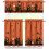 Halloween Kitchen Curtains Set of 3 Orange Pumpkin Ghost 6