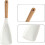 HHBEAUTY Silicone Spatula Spoon 2 pcs 3