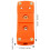 Thermocouple Plug Adapter Cable Multi-Outlet Orange 5