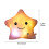 Glowing Star Pillow LED Night Light Soft Plush 22cm 4
