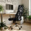 Housse de chaise de bureau extensible universelle anti-poussière 3