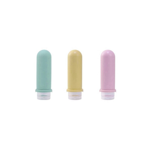 Portable Silicone Travel Bottles Liquid Container Empty Refillable Packing Lotion Shampoo Container Cream Trip 90ml B 1