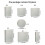 Watercolor Paper 300GSM Cold-Pressed Lightly Textured White 5