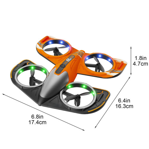 RC Foam Fighter Plane HD Camera Screen Controller 360 2