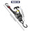 Ratchet Tie Down Straps with Safety Lock S Hooks, 4-Pack 2
