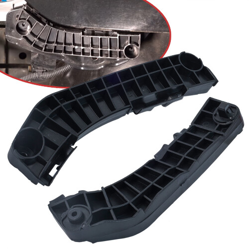 Bumper Bracket for Toyota Camry 2007-2011 2 pcs Black 1