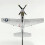 Alloy P-51 Mustang Fighter Plane Model 1/72 4