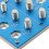 Nut and Bolt Thread Checker Set 38 Pcs Metric and Inch 3