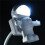 2X LED USB Night Light Astronaut Shape Lighting Adjustable Foldable for Computer PC Laptop Novelty Spaceman Lamp 3