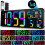 Large Digital Wall Clock 16.5 Inch  Auto  Sync Led Digital Clock Display Calendar Clock EU Plug 5