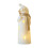 White Ceramic Tabletop Christmas Tree with Star and Dot 4