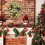 Gold Christmas Wreath Plastic 13 Inch 5