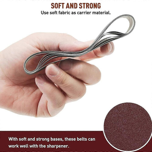 45 Pack 3/4x12 Sanding Belts Kit for Work Sharp Ken Onion Knife Sharpener 1