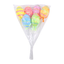 Easter Egg Stems and Glitter Eggs for Spring Bouquets