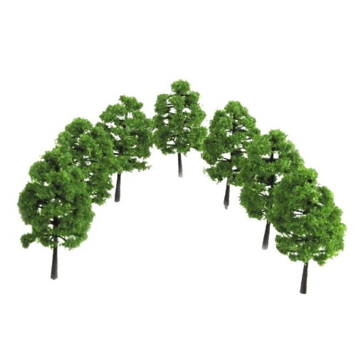 Model Trees HO OO Scale Railroad Scenery 3.5 cm 80 pcs 1