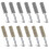 Ensemble de brosses de nettoyage pour perceuse à percussion électrique en acier inoxydable 4
