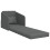 VidaXL vidaXL Folding Sofa Bed Dark Grey 65 x 80 x 83 cm Fabric 2