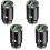 USB Car Charger Adapter for iPhone and Android 4 pcs 1