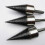 42mm Tapered Wood Splitting Drill Bit Durable Screw Cone Grinding Tool 3 Handles 3