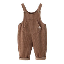 Corduroy Overalls for Kids - Denim-Style Jumpsuit with