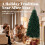 Homcom HOMCOM Artificial Christmas Tree with Hinged Design, 180cm Fir Tree 8