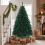 Homcom HOMCOM Artificial Christmas Tree with Hinged Design, 180cm Fir Tree 9