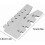 Stainless Steel 30 Degree Thread Gauge Screw Pitch Inspection Tool for Precision Testing 2
