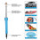 80W Plastic Welding Kit Car Bumper Repair Tool with 2 Soldering Tips 4