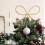 Metal Rhinestone Bow Tree Topper Silver Gold Spring Base 2