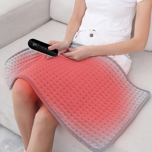 Electric Heating Blanket Fleece Adjustable 1pc