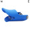 Silicone Dog Muzzle with Duck-Beak Design and Adjustable 8