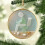 Acryl kerstornament 2D platte hanger feestdag 5