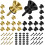 Guitar Strap Lock Buttons End Pins 4-20 Pack 7