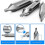 60 Degree Center Drill Bits 7pc Set Countersink Kit for Lathe Metal Working Tools 3