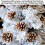 Snow Pine Cones 2 Inch 20 Pcs Holiday Decor 8