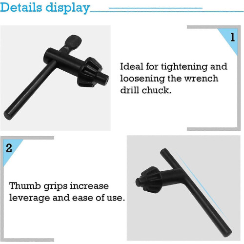6Pcs Universal Drill Chuck Key Set 4/6/10/13/16/20mm 2