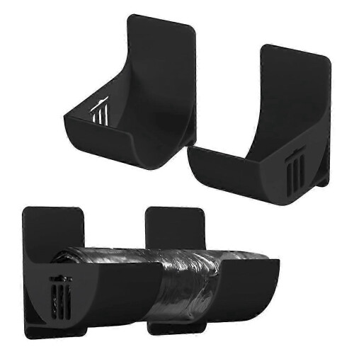 4 Pack Trash Bag Dispenser Holder Roll Mount Garbage Bag Organizer for Kitchen 1